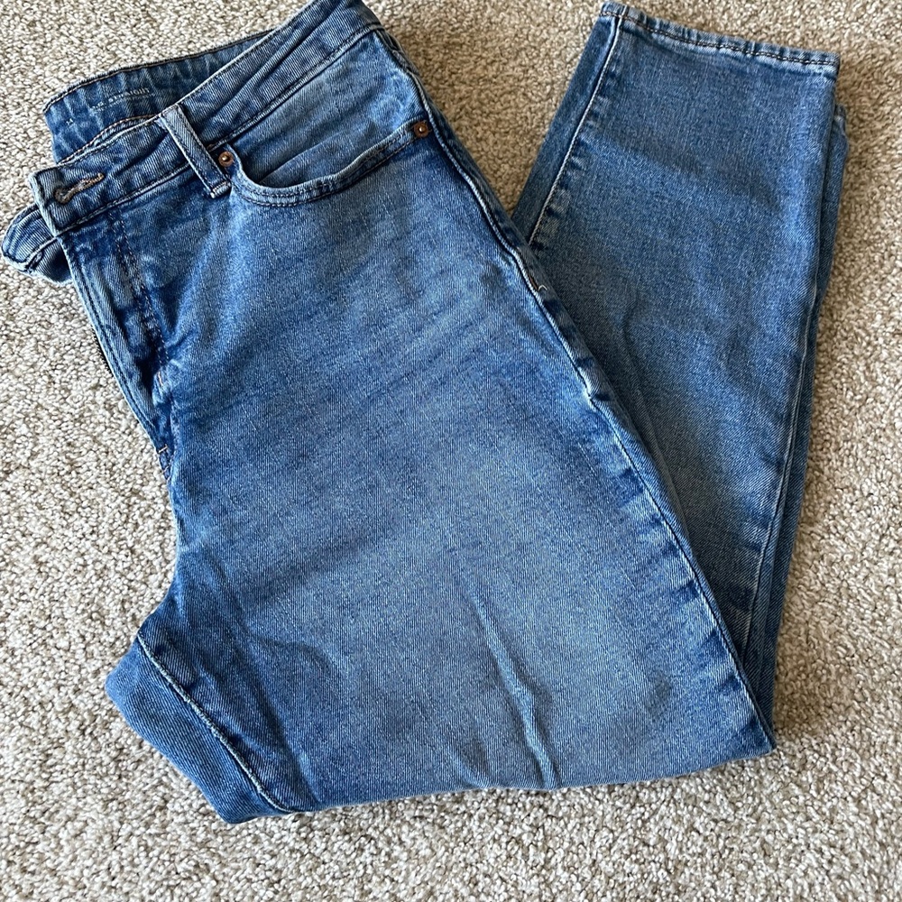 Old navy women’s OG straight high rise jeans - 14 SHORT